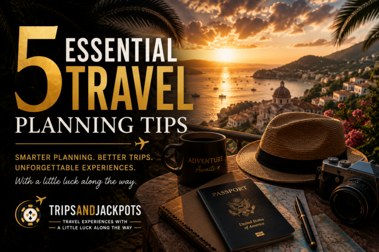 5 Essential Travel Planning Tips