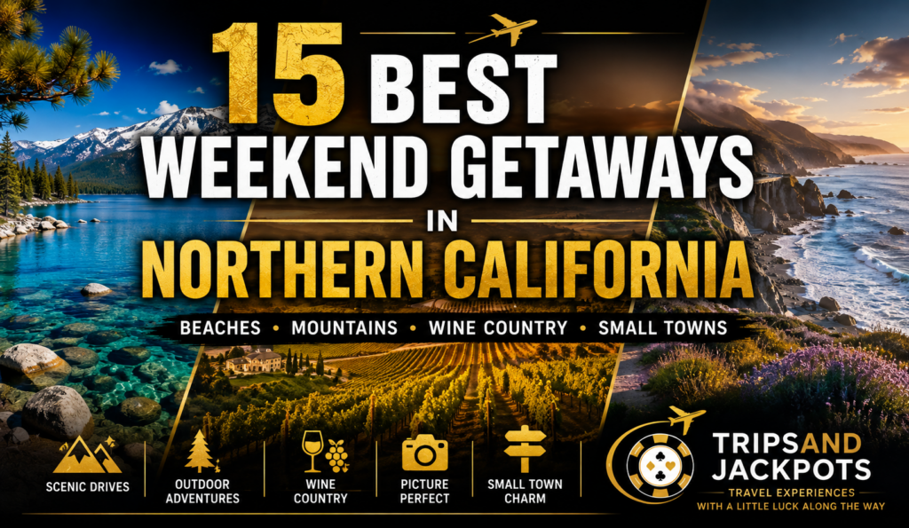 15 best weekend getaways in northern california